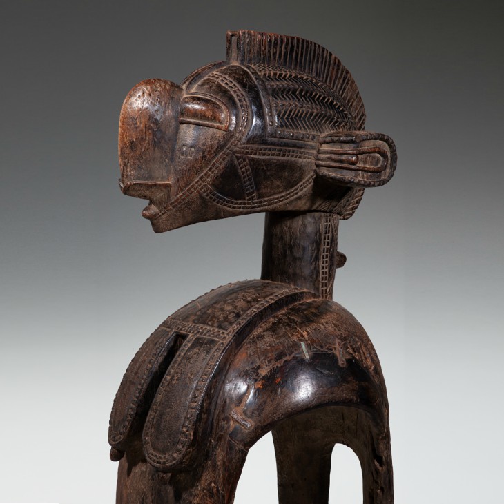 Banda mask (c. 1955), Baga/Nalu people.