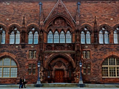 The Scottish National Portrait Gallery in Edinburgh, photographed in 2011.