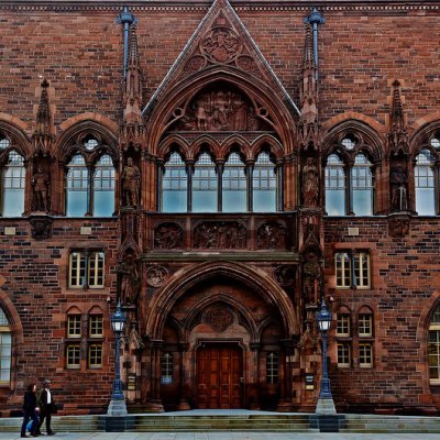 The Scottish National Portrait Gallery in Edinburgh, photographed in 2011.