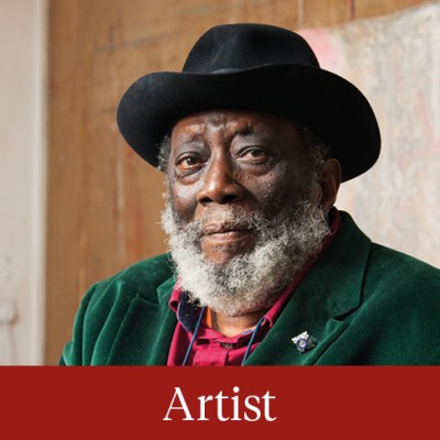 Frank Bowling, photographed in his studio in London for Apollo in April 2017. Photo: © Alastair Levy