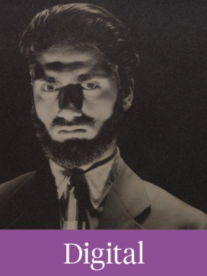 Self-portrait (detail; 1942), Van Leo. Van Leo Collection at the Arab Image Foundation, Beirut