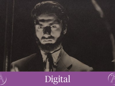 Self-portrait (detail; 1942), Van Leo. Van Leo Collection at the Arab Image Foundation, Beirut