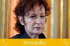 Nan Goldin photographed at the Palace of Versailles in May 2019.