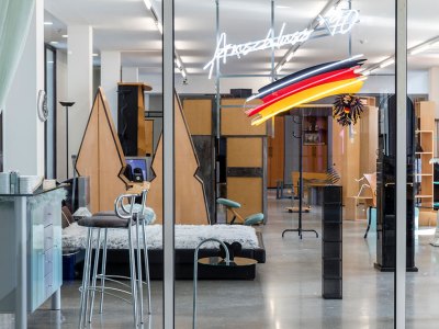 Installation view of ‘Henrike Naumann: Das Reich’ at Belvedere 21, Vienna, 2019.