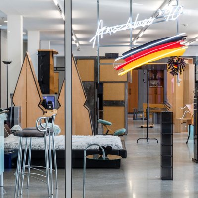 Installation view of ‘Henrike Naumann: Das Reich’ at Belvedere 21, Vienna, 2019.