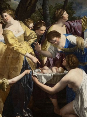 The Finding of Moses (early 1630s), Orazio Gentileschi
