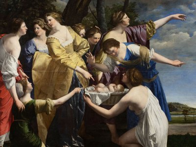 The Finding of Moses (early 1630s), Orazio Gentileschi