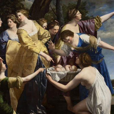 The Finding of Moses (early 1630s), Orazio Gentileschi