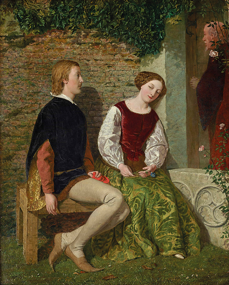 Slender’s Wooing of Ann Page (1856), Adolphus M. Madot.