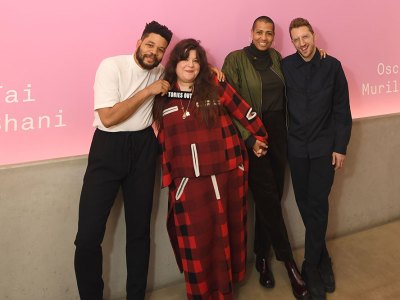 The collective winners of the Turner Prize 2019.