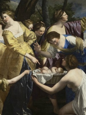 The Finding of Moses (detail; early 1630s), Orazio Gentileschi.