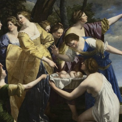 The Finding of Moses (detail; early 1630s), Orazio Gentileschi.