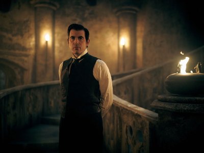 Claes Bang as Dracula.