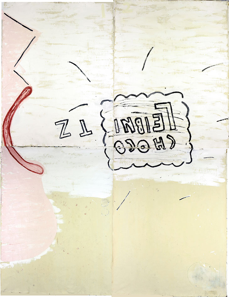 Choco Leibnitz (2006), Rose Wylie.