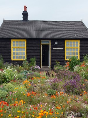 Derek Jarman’s cottage at Dungeness, Kent.