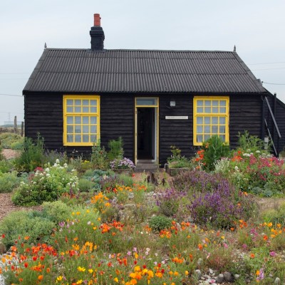 Derek Jarman’s cottage at Dungeness, Kent.