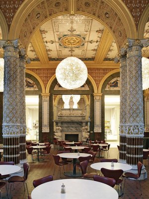 The Gamble Room at the Victoria and Albert Museum, London.