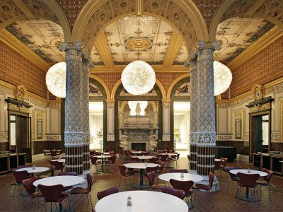 The Gamble Room at the Victoria and Albert Museum, London.