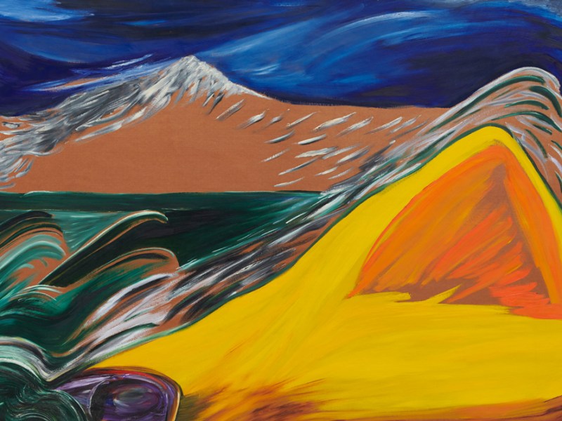 Bateau ivre en détresse (detail; 1987) Jacqueline de Jong.