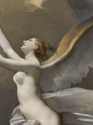L'Âme brisant les liens qui l'attachent à la terre (1821–23), Pierre-Paul Prudhon.