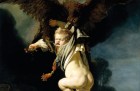The Abduction of Ganymede (detail; 1635), Rembrandt van Rijn.