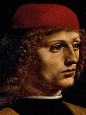 The Musician (detail; c. 1483–90), Leonardo da Vinci