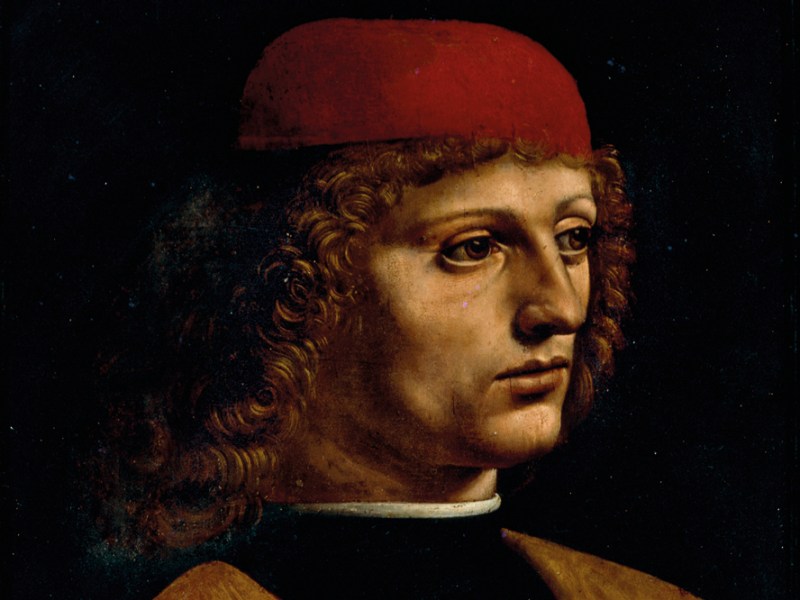 The Musician (detail; c. 1483–90), Leonardo da Vinci