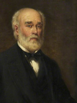 Sir Joseph Whitworth (detail; before 1908), Thomas Benjamin Kennington. The Whitworth, University of Manchester