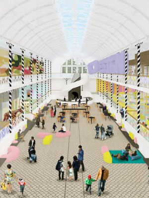 A render of the new V&A Museum of Childhood.