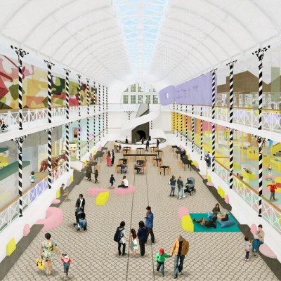 A render of the new V&A Museum of Childhood.