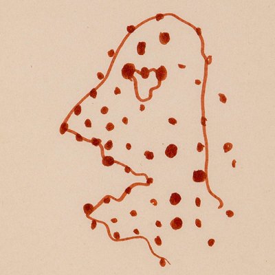 Potato Head (detail; c. 1963–65), Sigmar Polke.