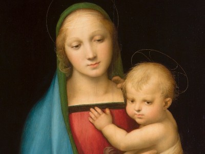 Madonna del Granduca (detail; c. 1505), Raphael.