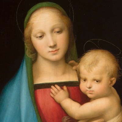 Madonna del Granduca (detail; c. 1505), Raphael.