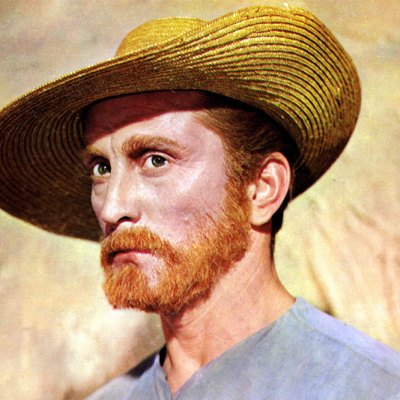 Kirk Douglas (1916–2020) as Van Gogh in Vincente Minnelli’s Lust for Life (1956).
