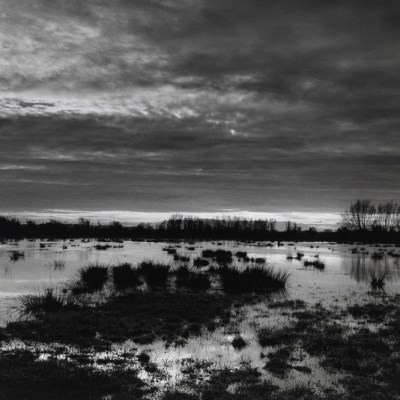 The Somerset levels at dusk (1998), Don McCullin. Courtesy the artist and Hauser & Wirth; © Don McCullin