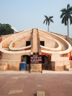 The Jantar Mantar observatory, construction of which began in the 1720s under Maharaja Sawai Jai Singh II. Photo: John East