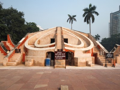 The Jantar Mantar observatory, construction of which began in the 1720s under Maharaja Sawai Jai Singh II. Photo: John East