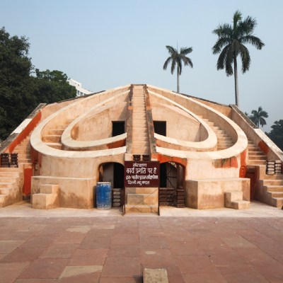 The Jantar Mantar observatory, construction of which began in the 1720s under Maharaja Sawai Jai Singh II. Photo: John East