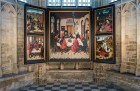 View of The Last Supper (1464–68) by Dieric Bouts (c. 1415–75) in St Peter's Church, Leuven. Photo: Ⓒ Rudi Van Beek; courtesy M Leuven