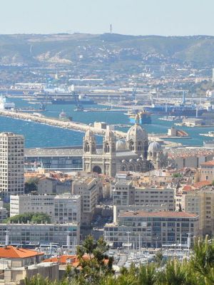 View of Marseille.