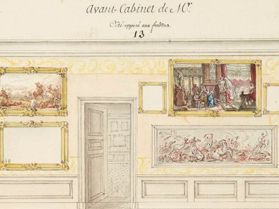 Detail from page 40 of the Catalogue des Tableaux de Mr Julienne (c. 1756), Jean-Baptiste-François de Montullé.