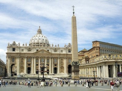 St. Peter's Square and Basilica.