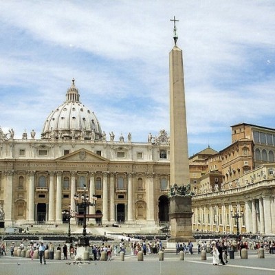 St. Peter's Square and Basilica.