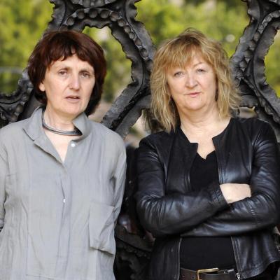 Shelley McNamara and Yvonne Farrell in 2009.