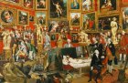 Tribuna of the Uffizi (detail; 1772–77), Johann Zoffany. Royal Collection. Photo: Wikimedia Commons