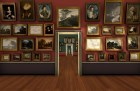 The South Wall of the Dutch and Flemish Room at Neue Mainzer Strassse, 1833