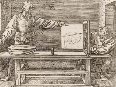 Sammelband (detail; 1525–28), Albrecht Dürer.