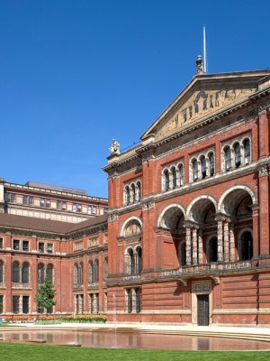 The John Madejski Garden at the Victoria and Albert Museum, London.