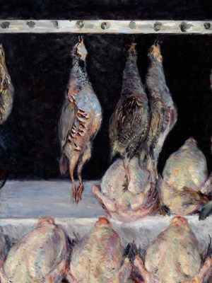 Chicken, Game Birds, and Hares (c. 1882), Gustave Caillebotte.