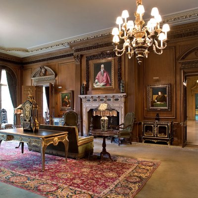The Living Hall, Frick Collection, New York.